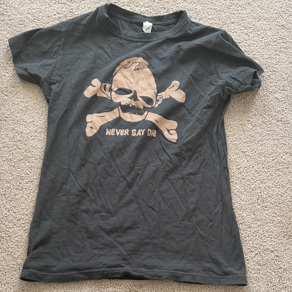 Goonie’s Skull Graphic Tee - Never Say Die